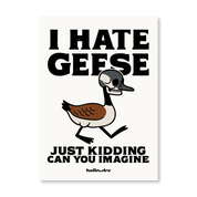 I HATE MALLARD STICKERS